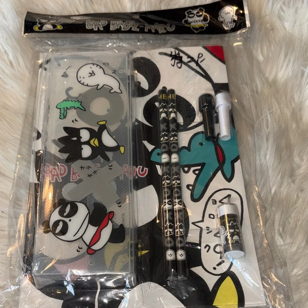 Bad Badtz-Maru Stationery vintage Set